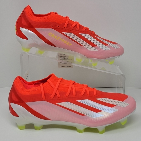 Adidas X Crazyfast.1 FG Soccer Cleats Energy Citrus Pack IG0593 Men's Size 5 New - Picture 3 of 12